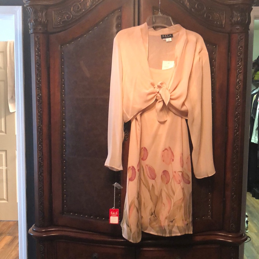 Beautiful 2pc silk dress.  Love it!!
